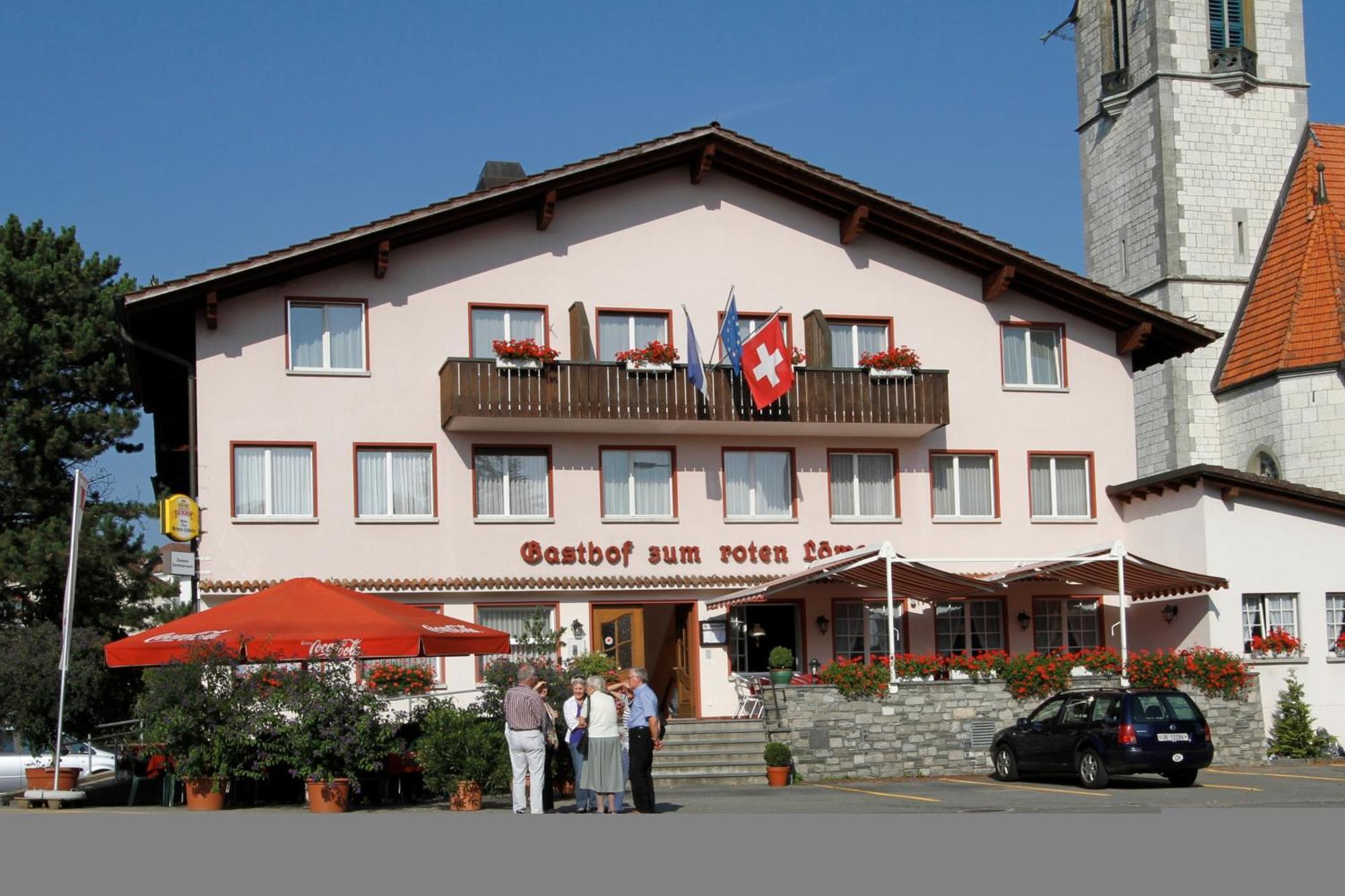 Hotel Zum Roten Loewen Hildisrieden Luaran gambar